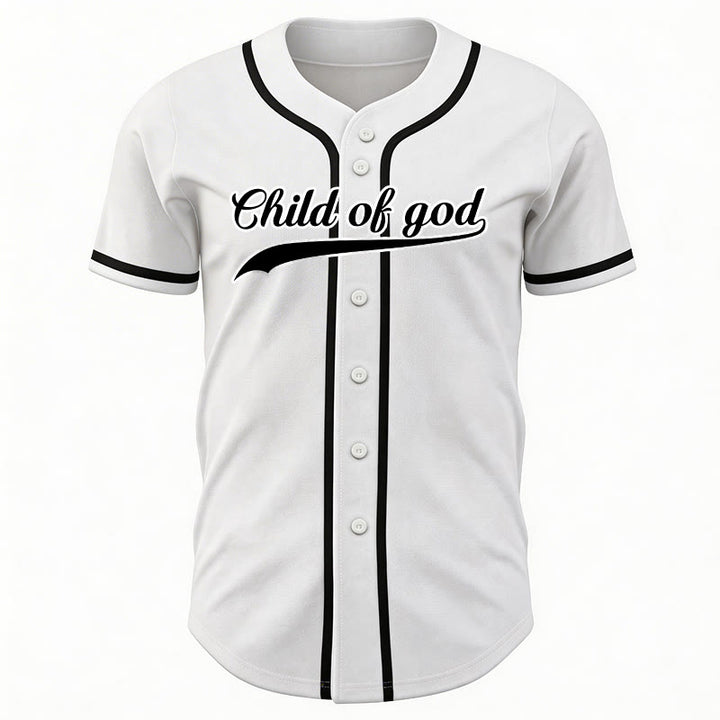 Christianartworkshop Child Of God Maglia da baseball unisex personalizzata con nome e numero - image 20