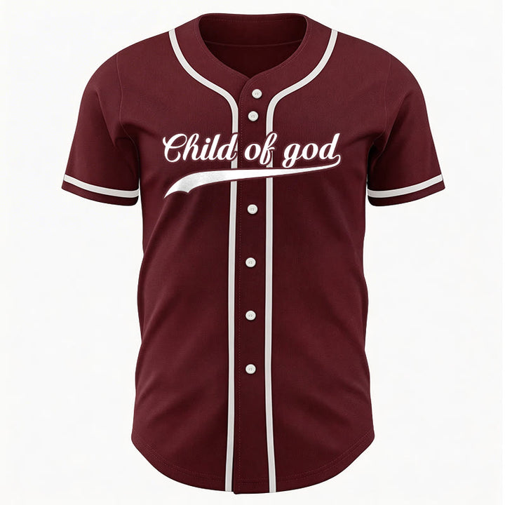 Christianartworkshop Child Of God Maglia da baseball unisex personalizzata con nome e numero - image 41