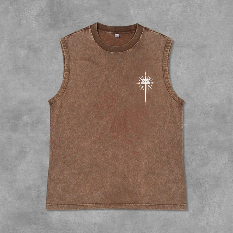 Christianartworkshop Canotta unisex lavata "Uomo di Dio Giovanni 3:16" - image 15