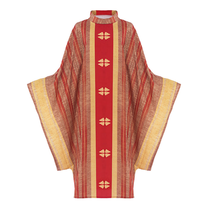 Christianartworkshop Casula liturgica per le sacre cerimonie - Rosso - Taglia unica adatta alla maggior parte delle persone - image 1
