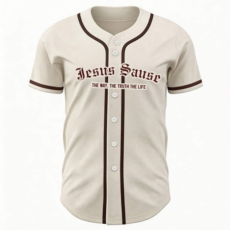 Christianartworkshop La Via La Verità La Vita Fede Maglia da baseball - image 5