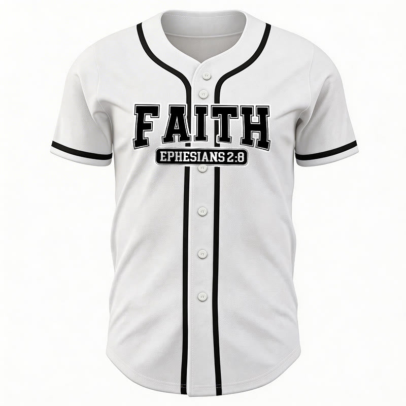 Christianartworkshop Faith Maglia da baseball personalizzata con nome e numero - image 20
