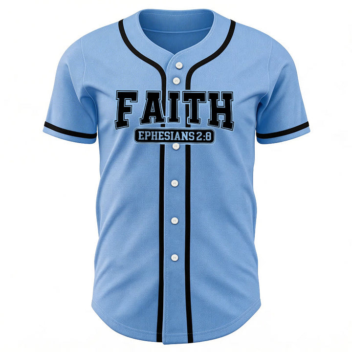 Christianartworkshop Faith Maglia da baseball personalizzata con nome e numero - image 48