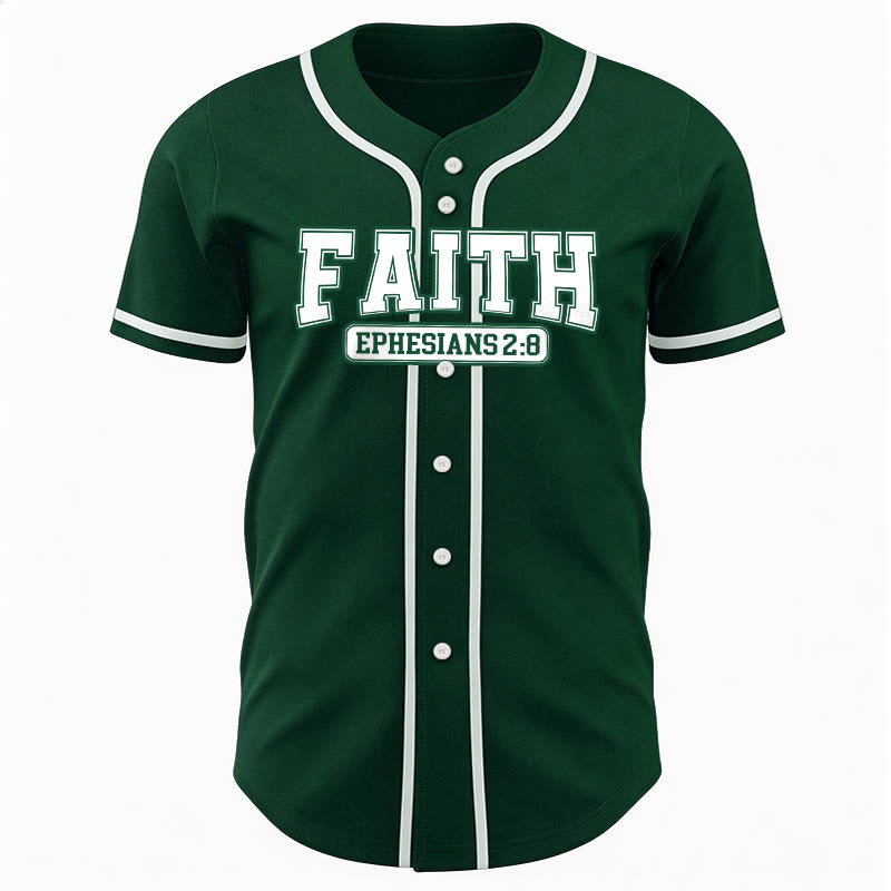Christianartworkshop Faith Maglia da baseball personalizzata con nome e numero - image 55