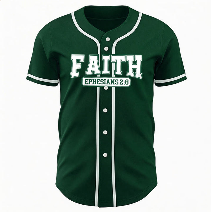 Christianartworkshop Faith Maglia da baseball personalizzata con nome e numero - image 55