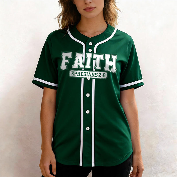 Christianartworkshop Faith Maglia da baseball personalizzata con nome e numero - image 53
