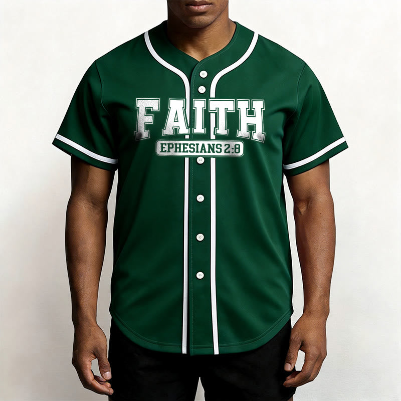 Christianartworkshop Faith Maglia da baseball personalizzata con nome e numero - image 51