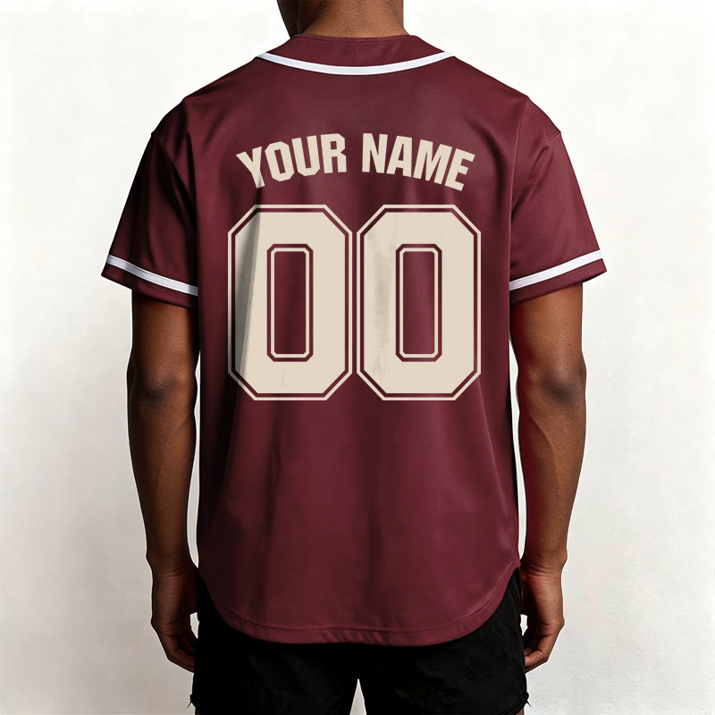 Christianartworkshop Figlio di Dio Dichiarazione cristiana Maglia da baseball personalizzata con nome e numero - image 2