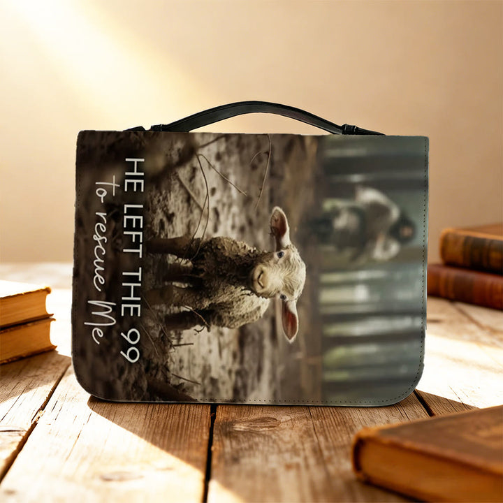 Christianartworkshop Ha lasciato i 99 per salvarmi - Copertina della Bibbia con la parabola della pecora smarrita - image 3