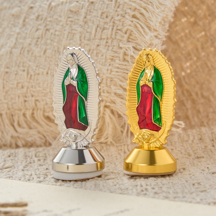 Christianartworkshop Ornamento da scrivania della Madonna di Guadalupe, simbolo della grazia divina - image 0