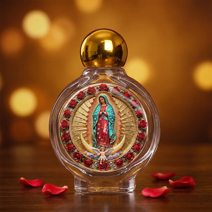 Christianartworkshop Icona cattolica dell'acqua santa: arte religiosa per la casa e la chiesa - Guadalupe - image 7