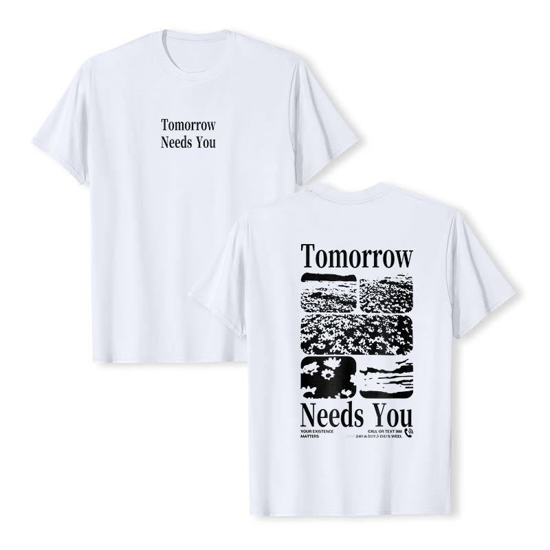 Christianartworkshop Tomorrow Needs You - Bianco - 2XL - image 18