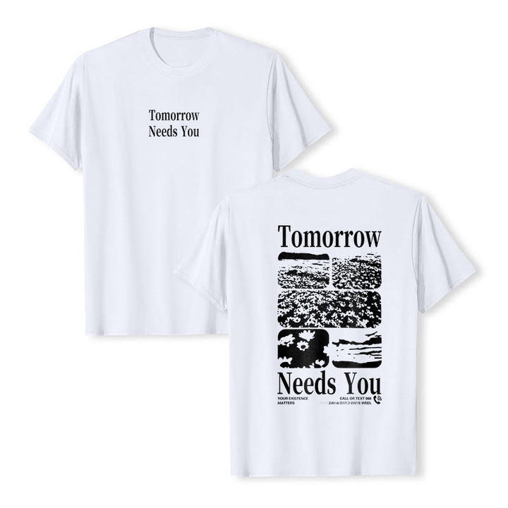 Christianartworkshop Tomorrow Needs You - Bianco - 2XL - image 18