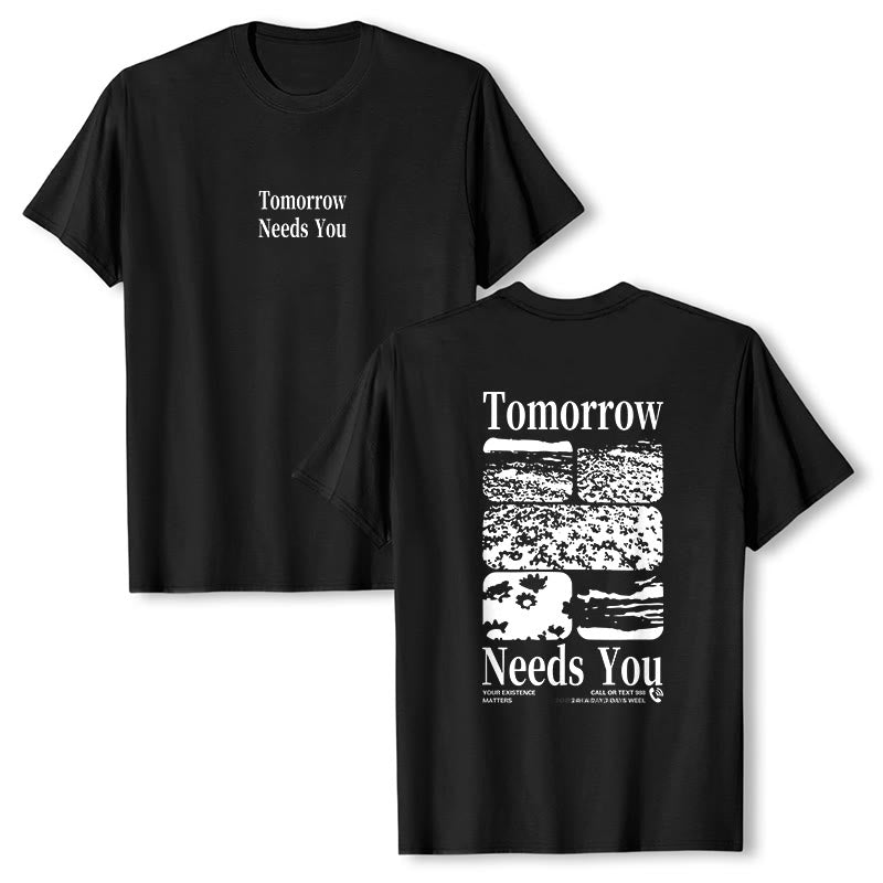 Christianartworkshop Tomorrow Needs You - Nero - 2XL - image 3