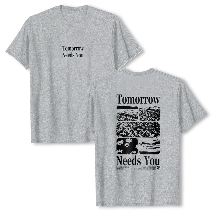 Christianartworkshop Tomorrow Needs You - Grigio - 2XL - image 15