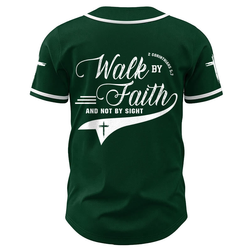 Christianartworkshop Maglia da baseball con la scritta "Camminate per fede e non per visione" (2 Corinzi 5:7) - image 55