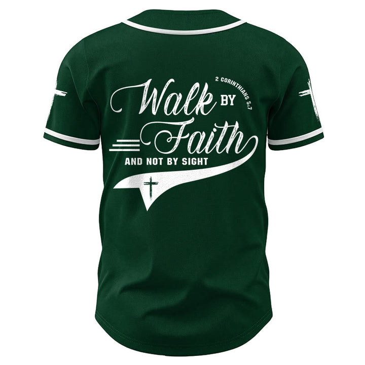 Christianartworkshop Maglia da baseball con la scritta "Camminate per fede e non per visione" (2 Corinzi 5:7) - image 55