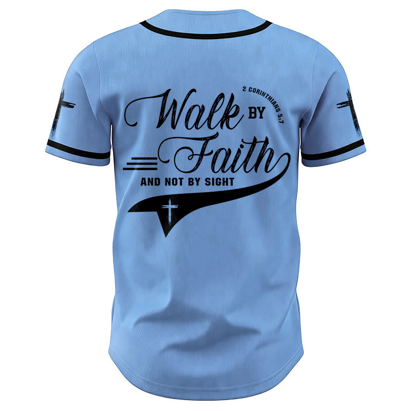 Christianartworkshop Maglia da baseball con la scritta "Camminate per fede e non per visione" (2 Corinzi 5:7) - image 48