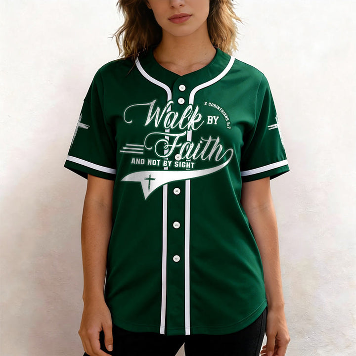 Christianartworkshop Maglia da baseball con la scritta "Camminate per fede e non per visione" (2 Corinzi 5:7) - image 51