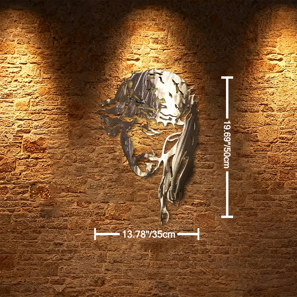 Christianartworkshop Decorazione murale in metallo raffigurante Gesù con la corona di spine: simbolo della sua sofferenza e della sua gloria. - 13,78''*19,69"*0,047''/35cm*50cm*0,12cm - image 7