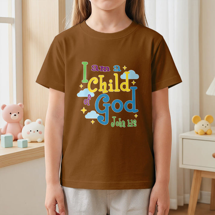 Christianartworkshop Maglietta per bambini con nuvola e stella, ispirata alla fantasia "Sono un figlio di Dio" (Giovanni 1:12). - image 19