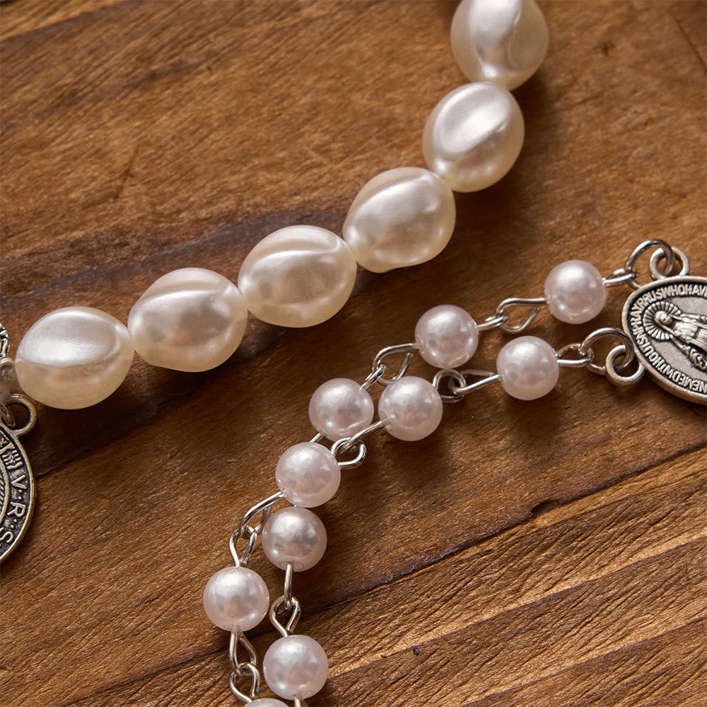 Christianartworkshop Medaglia miracolosa della Madonna Braccialetto di San Benedetto - image 2