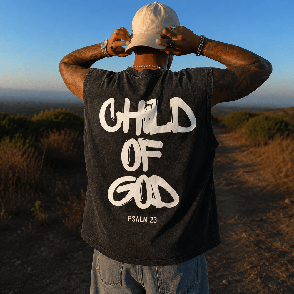 Christianartworkshop Canotta unisex lavata CHILD OF GOD - image 0