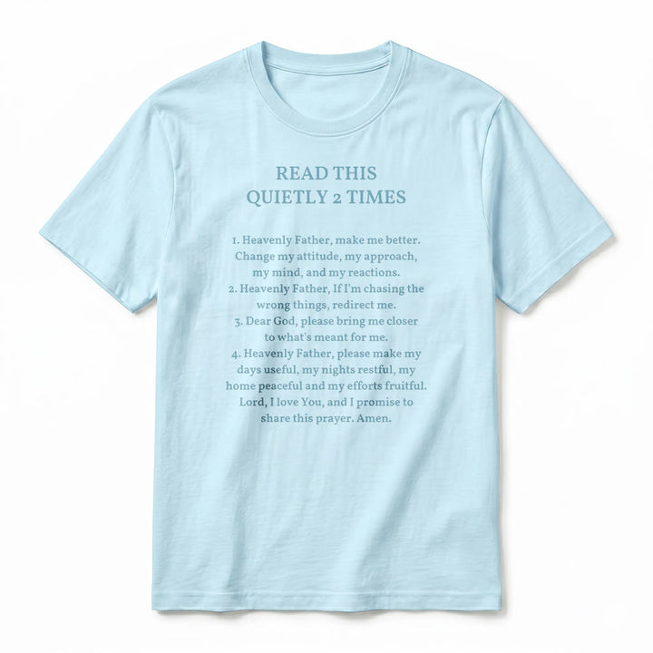 Christianartworkshop Maglietta a maniche corte divertente con la scritta "Leggi questo in silenzio 2 volte" - Faith Premium - image 18