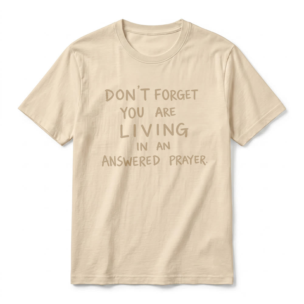 Christianartworkshop T-shirt a maniche corte premium "Gratitudine fedele - Preghiera esaudita" - image 17