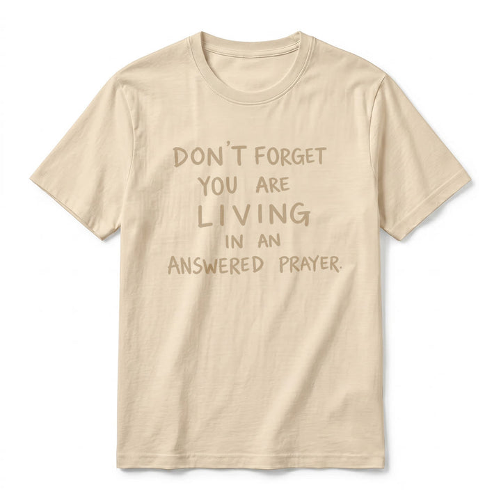 Christianartworkshop T-shirt a maniche corte premium "Gratitudine fedele - Preghiera esaudita" - image 17