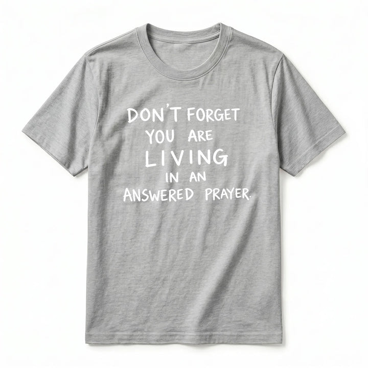 Christianartworkshop T-shirt a maniche corte premium "Gratitudine fedele - Preghiera esaudita" - image 5