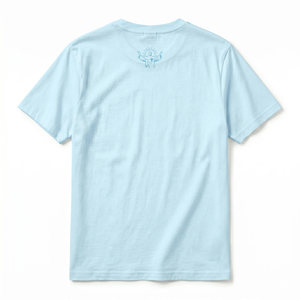 Christianartworkshop T-shirt a maniche corte premium con stampa frontale a croce "Faith Mom". - image 12
