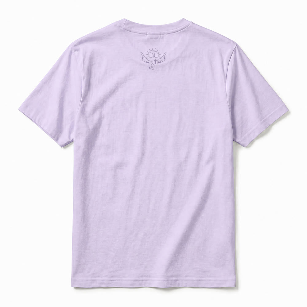 Christianartworkshop T-shirt a maniche corte premium con stampa frontale a croce "Faith Mom". - image 15