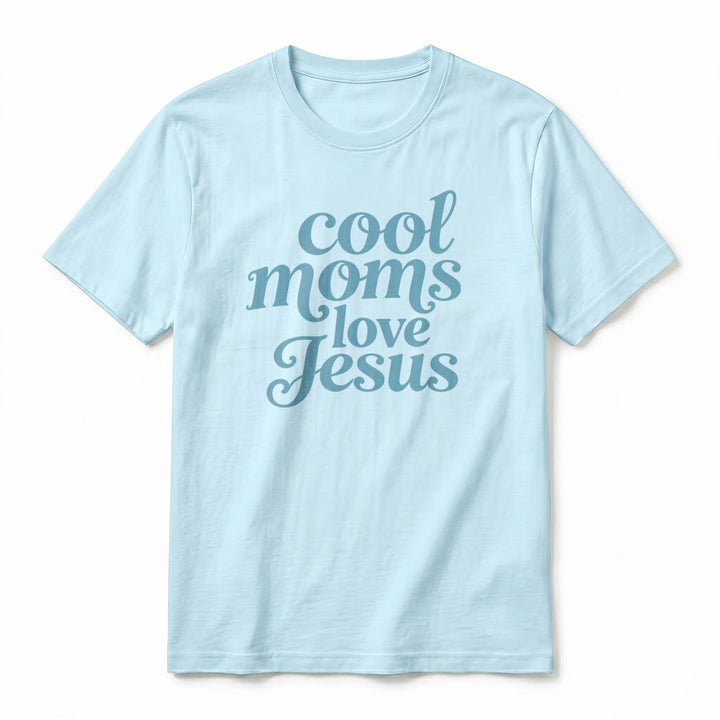 Christianartworkshop T-shirt a maniche corte di alta qualità con stampa fronte e retro "Cool Moms Love Jesus". - image 11