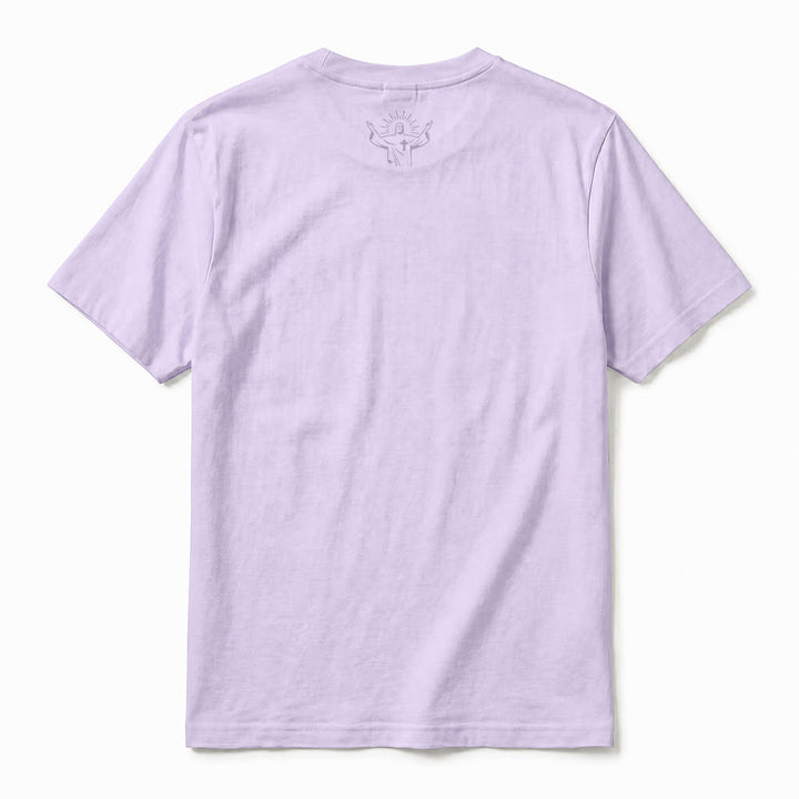 Christianartworkshop T-shirt a maniche corte premium con stampa floreale e farfalle "There Was Jesus" - image 18