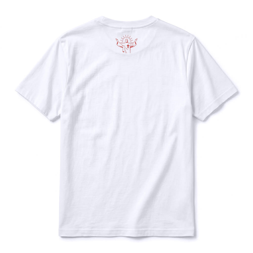 Christianartworkshop T-shirt a maniche corte premium "Nient'altro che il sangue di Gesù" - image 3