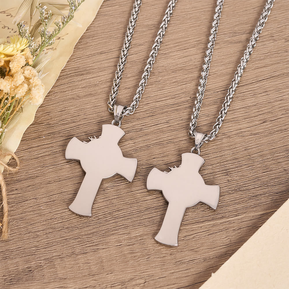 Collana con croce di Gesù Christianartworkshop - image 11