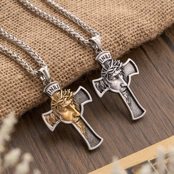 Collana con croce di Gesù Christianartworkshop - image 10