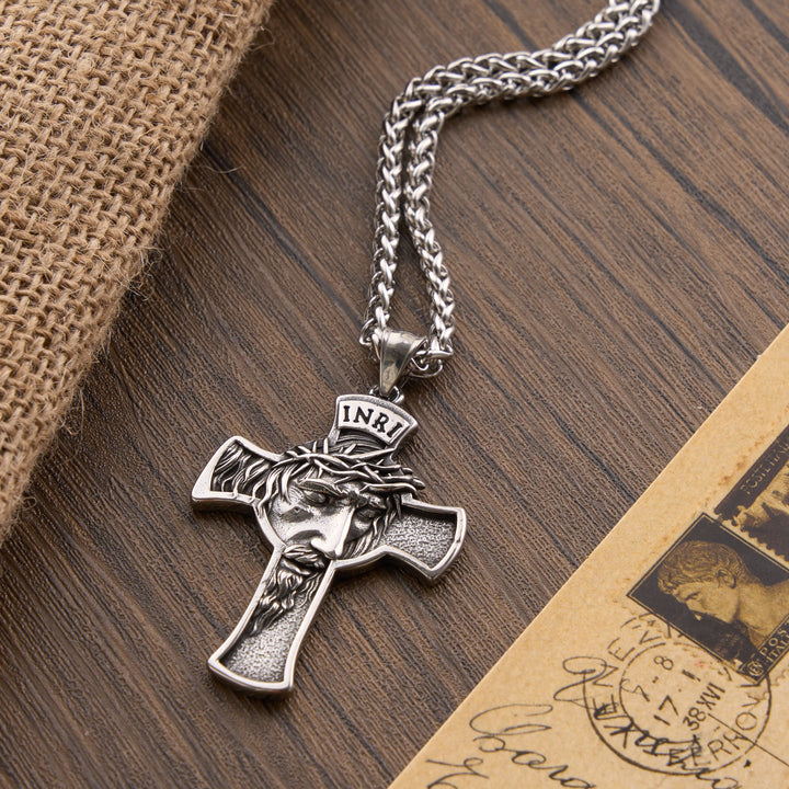 Collana con croce di Gesù Christianartworkshop - image 15