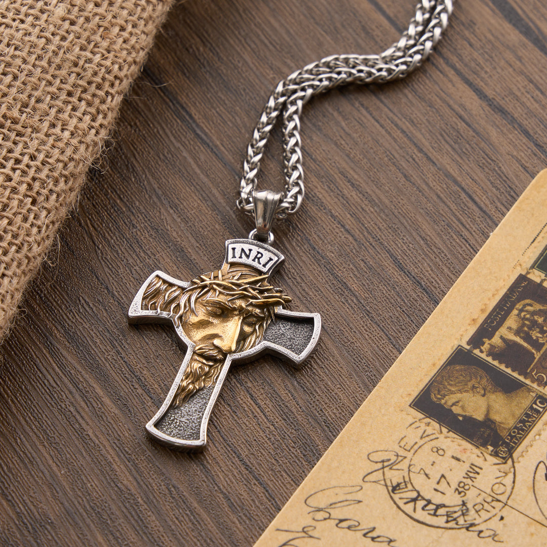 Collana con croce di Gesù Christianartworkshop - image 13