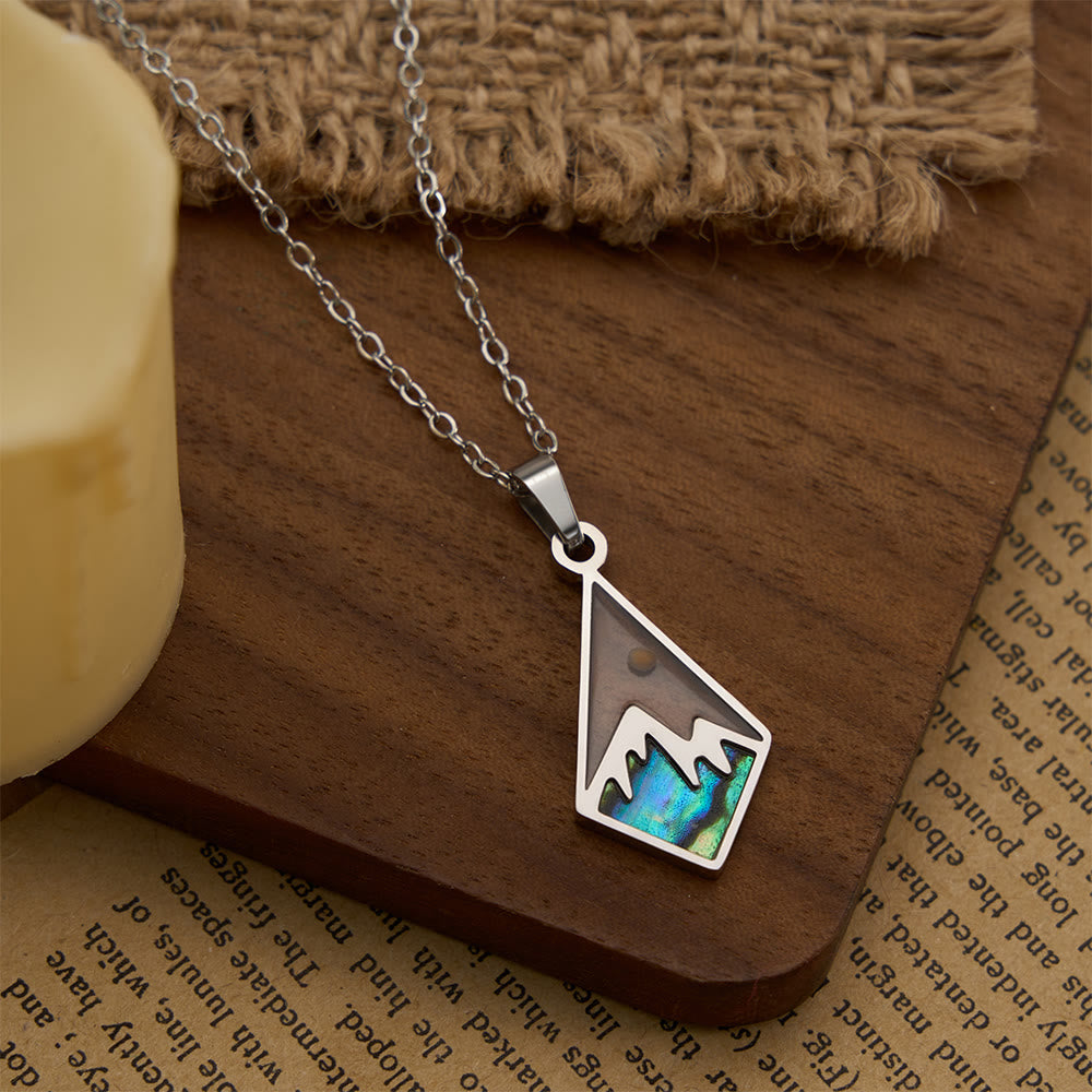 Collana con ciondolo "Faith Moves Mountain" in stile moderno con semi di senape, Christianartworkshop. - image 0