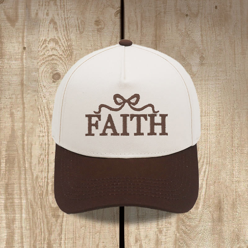 Christianartworkshop Cappellino da baseball regolabile FAITH con ricamo a fiocco e visiera mimetica. - image 20