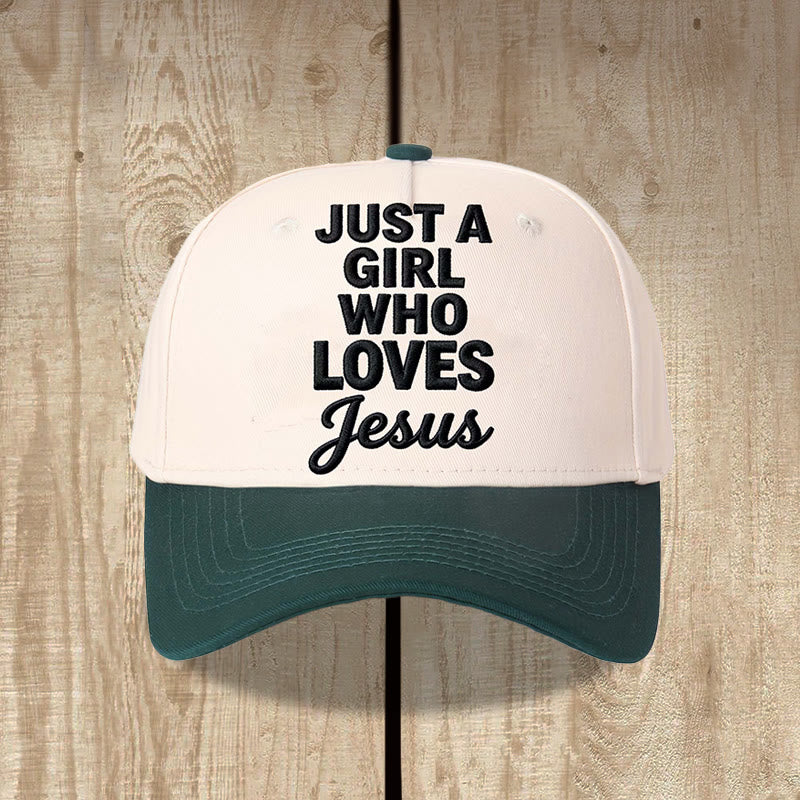 Christianartworkshop Cappellino da baseball regolabile con stampa frontale a caratteri misti e scritta "Just A Girl Who Loves Vertical Stack" (Solo una ragazza che ama la stampa verticale a strati misti) - Verde scuro - image 4