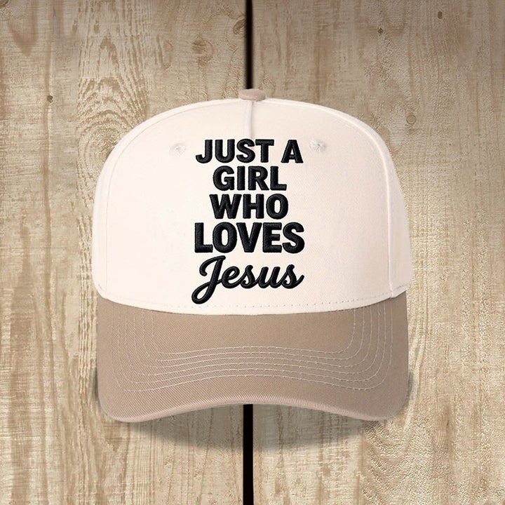 Christianartworkshop Cappellino da baseball regolabile con stampa frontale a caratteri misti e scritta "Just A Girl Who Loves Vertical Stack" (Solo una ragazza che ama la stampa verticale a strati misti) - Cachi - image 3