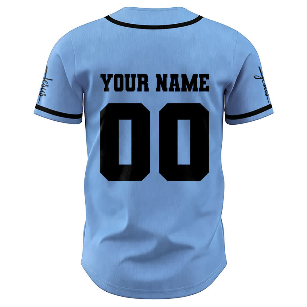Christianartworkshop Maglia da baseball unisex personalizzata con Gesù Classico Abbigliamento Sportivo Personalizzato - image 19