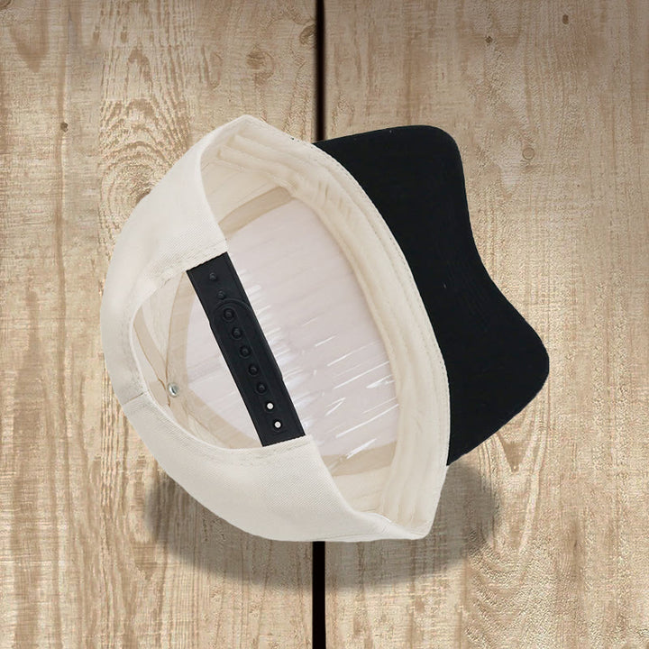 Christianartworkshop Cappellino da baseball con ricamo frontale a forma di lettera geometrica sottile. - image 2