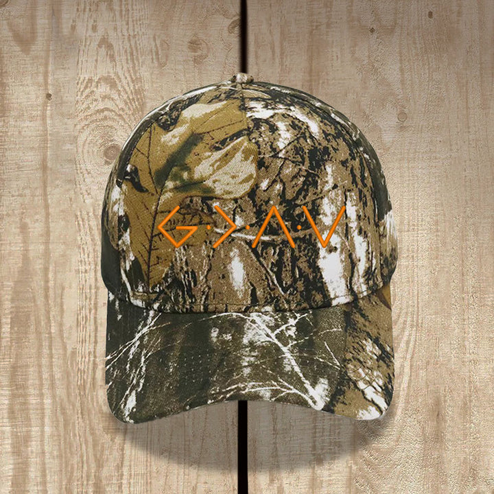 Christianartworkshop Cappellino da baseball con ricamo frontale a forma di lettera geometrica sottile. - Camuffare - image 11