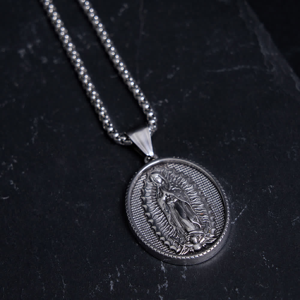 Collana della Vergine Maria di Nostra Signora di Guadalupe, Christianartworkshop. - image 8