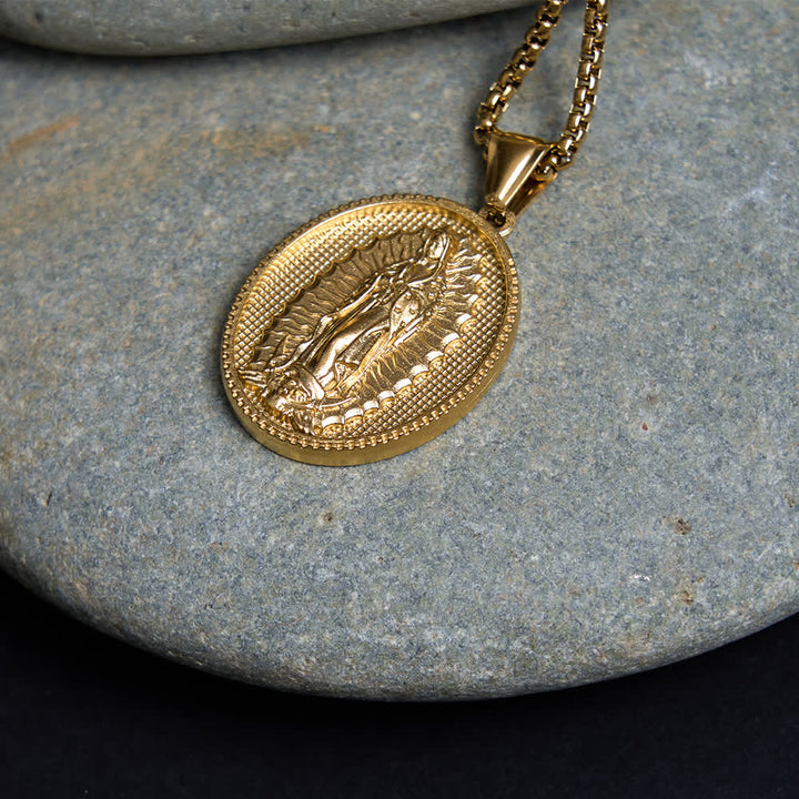 Collana della Vergine Maria di Nostra Signora di Guadalupe, Christianartworkshop. - image 10