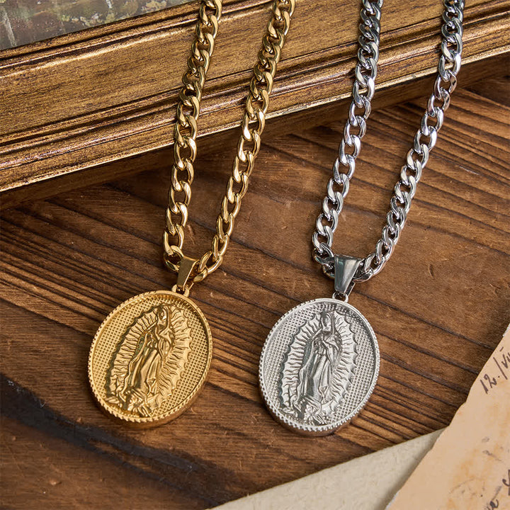 Collana della Vergine Maria di Nostra Signora di Guadalupe, Christianartworkshop. - image 0
